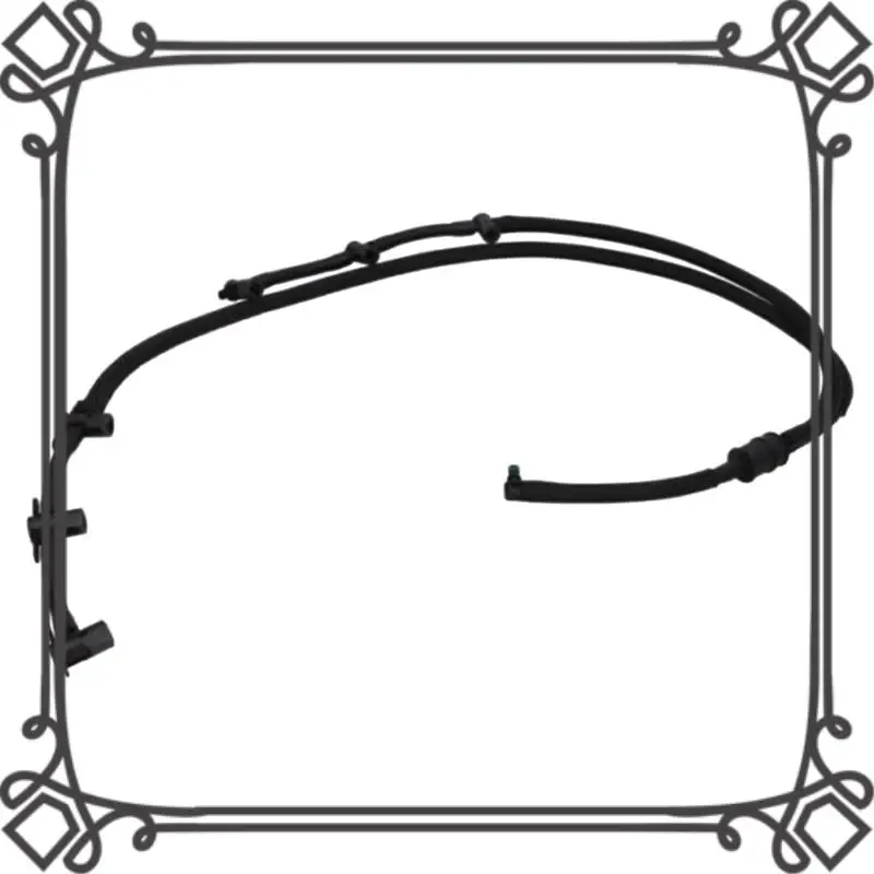 

Q2-For A8 A4 A6 4F C6 3.0 TDI Fuel Return Line Hose Pipe Crude Oil Injector Hose Leak Line 059130218AS 059130218AM