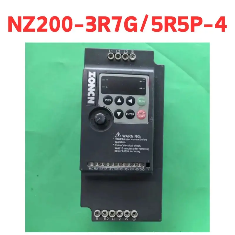 second-hand     inverter     NZ200-3R7G/5R5P-4    Test passed     Fast Shipping