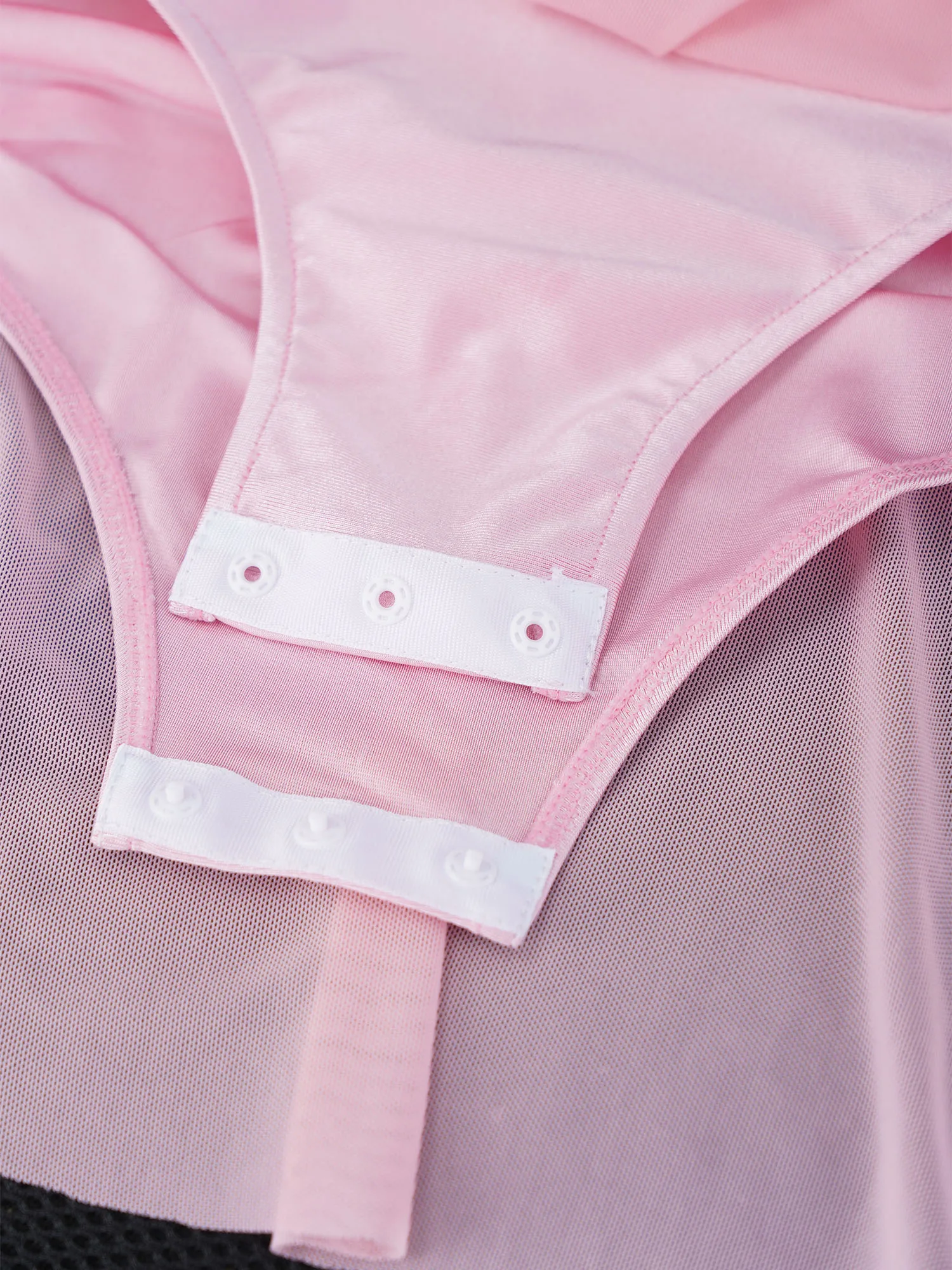 Robe justaucorps de Ballet pour filles, Costume de spectacle de ballerine, froncé, col en v, bretelles Spaghetti, fente latérale, vêtements de danse de gymnastique