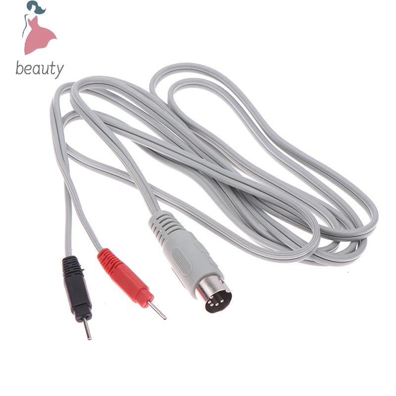 2m Massage Machine Electrode Wires 5P Plug Electrode Cable Red Black for TENS Massager Therapeutic Machine Accessory