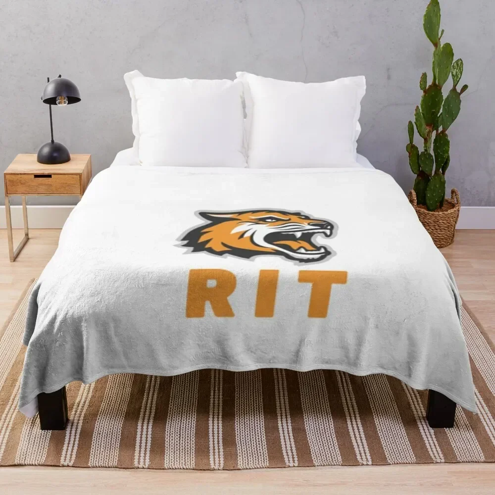 Rochester Institute Of Technology Throw Blanket Single cosplay anime For Decorative Sofa Blankets