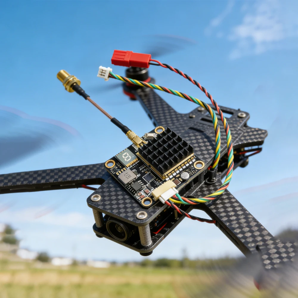 AKK FX2-Dominator 5.8GHz 40CH FPV Video Transmitter 2W 2000mW Switchable VTX with SmartAudio
