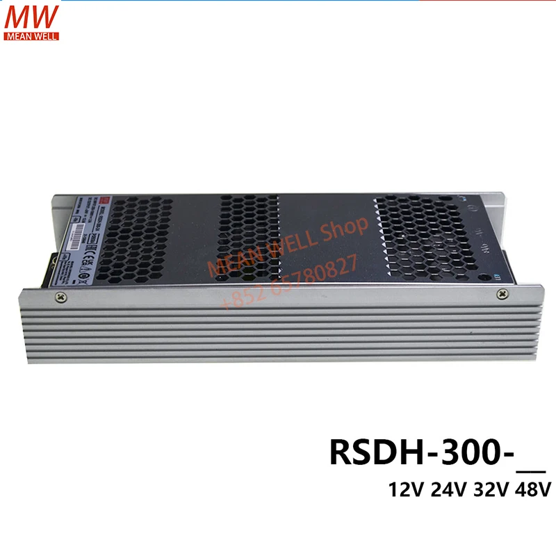 Original MEAN WELL Switching Power Supply 300W High Reliable 250~1500Vdc Ultra Wide Input DC-DC Converter RSDH-300-12 24 48 32