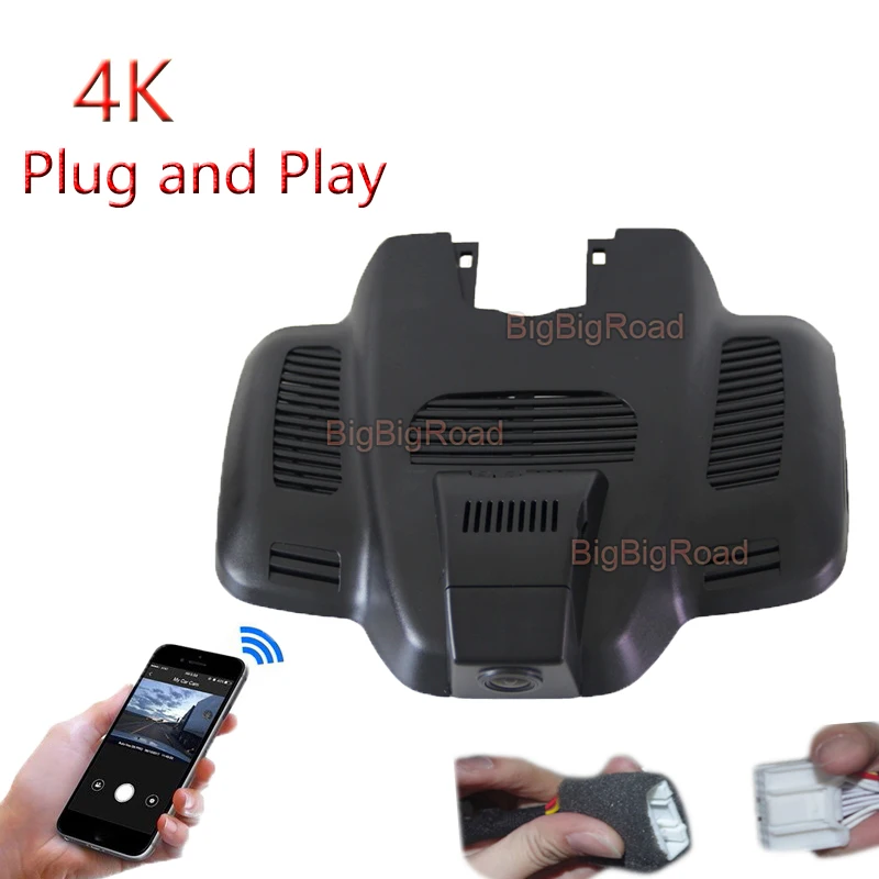 

4K Plug And Play Car Wifi DVR Dash Cam For Mercedes Benz New E Series E200 E300 E300L E320L W213 2016 2017 2018 2019 CLS GT50