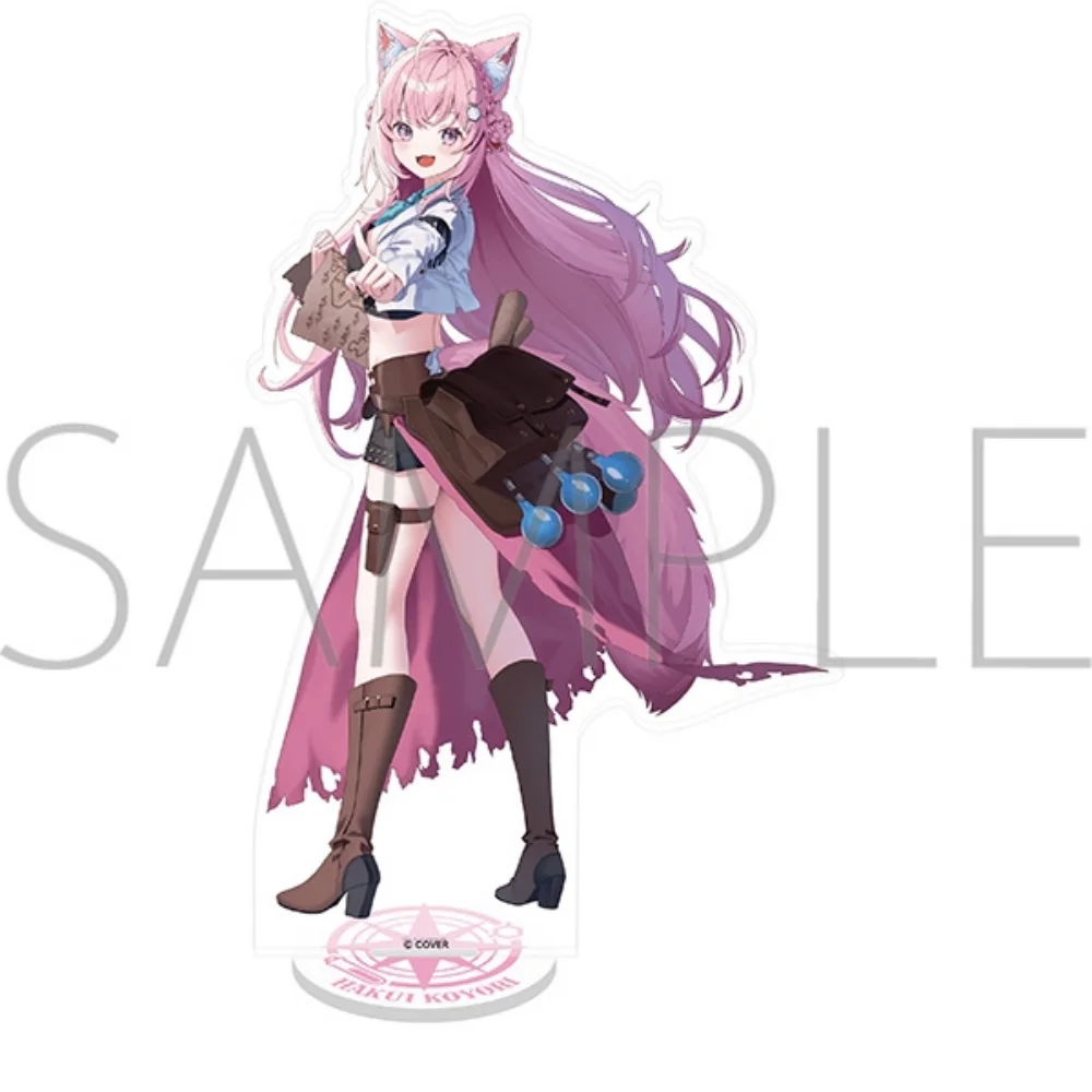 Anime Hololive Shishiro Botan New 15cm Acrylic Stand, Easter Desktop Decor for Home, Office, Study Desk keychain