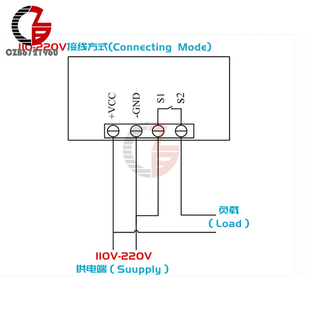 W3230 AC 110V-220V Digital Temperature Controller LED Thermostat With Heat/Cooling Thermoregulator Home Environment Thermometer