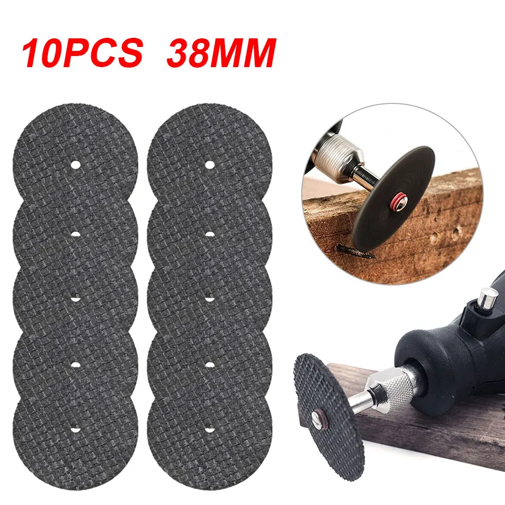 10/11Pcs Metal Cutting Disc 32/38MM Circular Saw Blade Grinder Replacement Tools Cutting Sanding Disc Wheel For Chainsaw