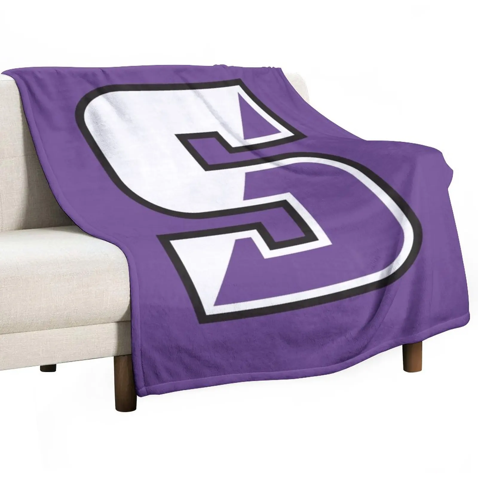 

University of Scranton Throw Blanket Decorative Sofa Blankets Flannel Fabric