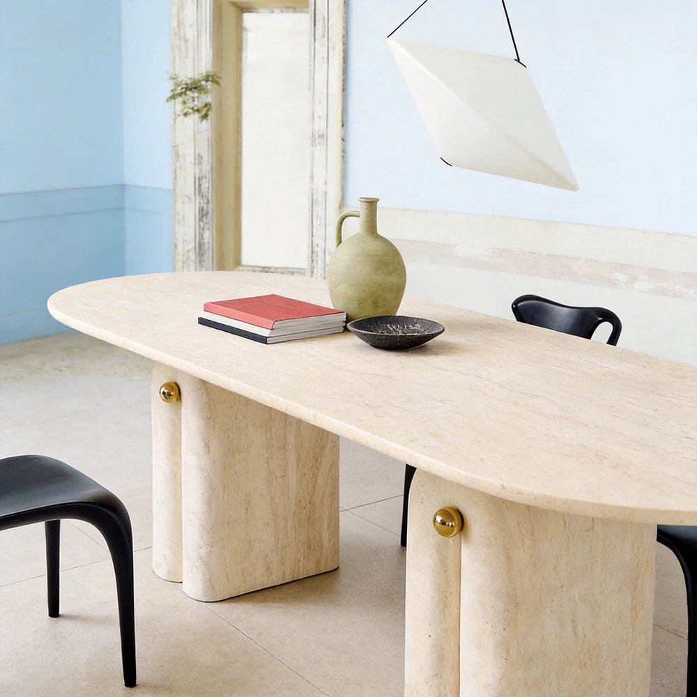 #Luxury Modern Wood Dining Table Set Home Furniture For Apartment And Hotel Use