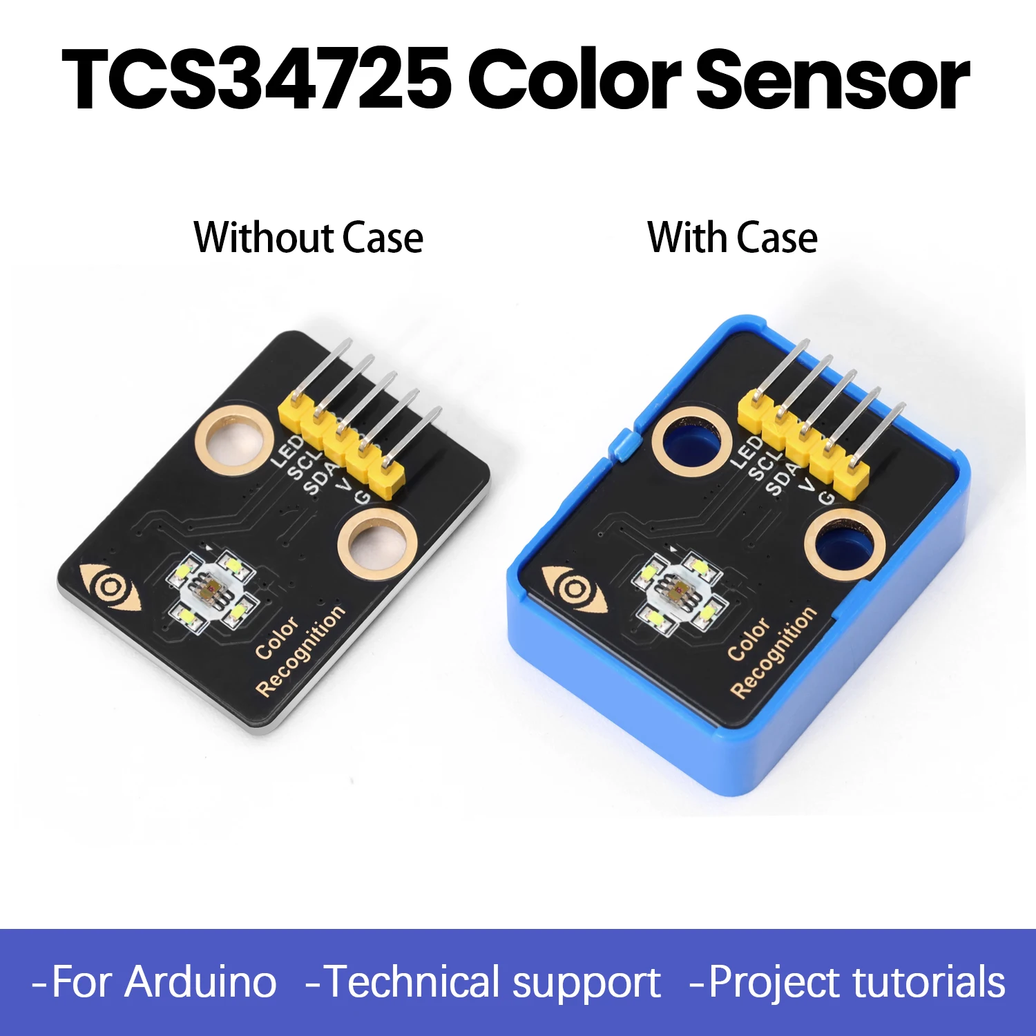 1 PC TCS34725 Color Sensor Compatible With Ardunio/Raspberry Pi/Lego DIY Electronic Building Blocks For Color Recognition