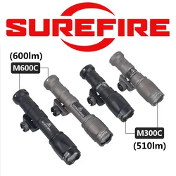 SureFire M600C M600 M300 Tactical Scout Light Flashlight LED Hunting Spotlight SF M300A lamp