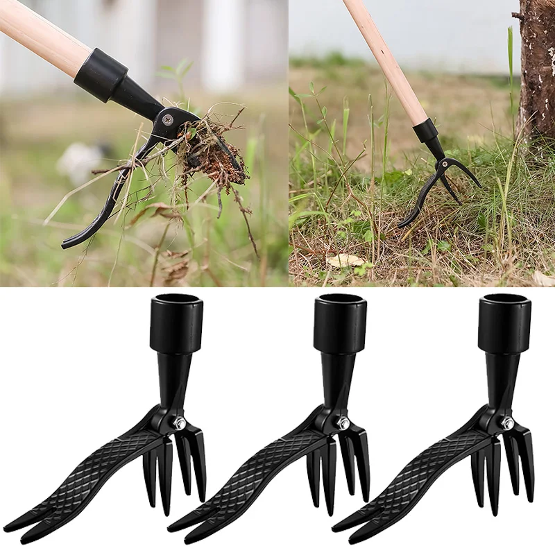 

1/2/3PCS Weed Puller Tool Weeding Head Replacement Manual Weed Remover Plastic Claw Weeder Root Remover Hand Tool For Outdoor