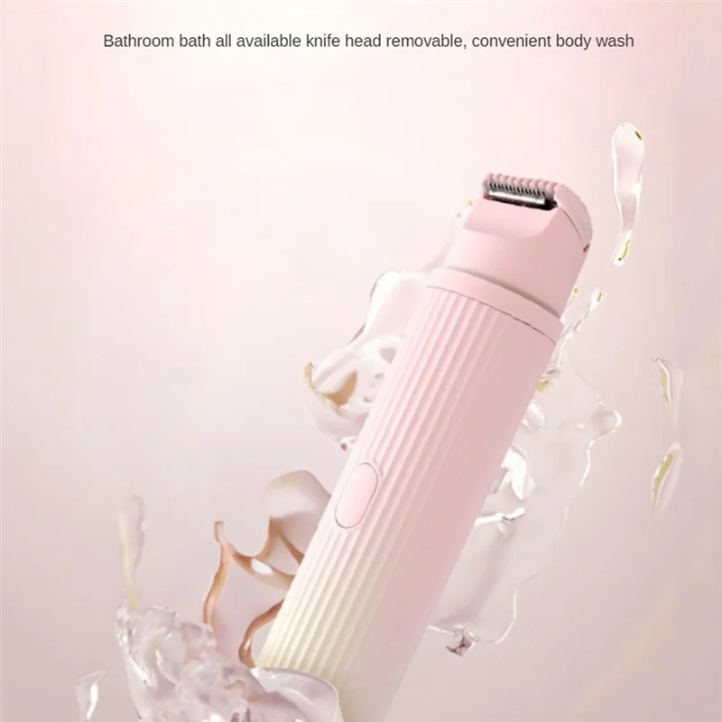 

B26C-бикини триммер и бритва для женщин 2-в-1 электрический триммер для влажных/сухих волос на теле удаление волос на лице