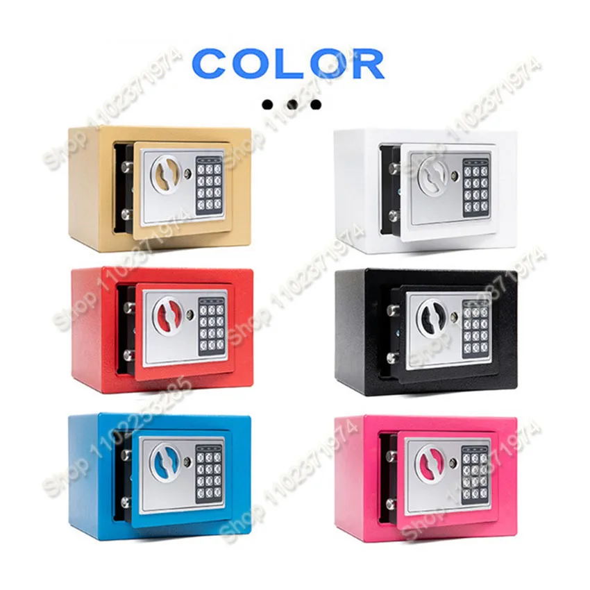 Electronic Digital Keypad Lock Safe Security Box for Home Office