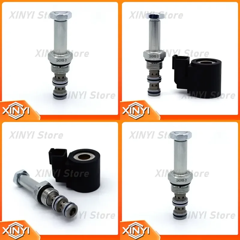 for SV08-30 SV08-31 SV10-40 SV08-31M Hydraulic Threaded Cartridge Valve 2 Position 3 Port