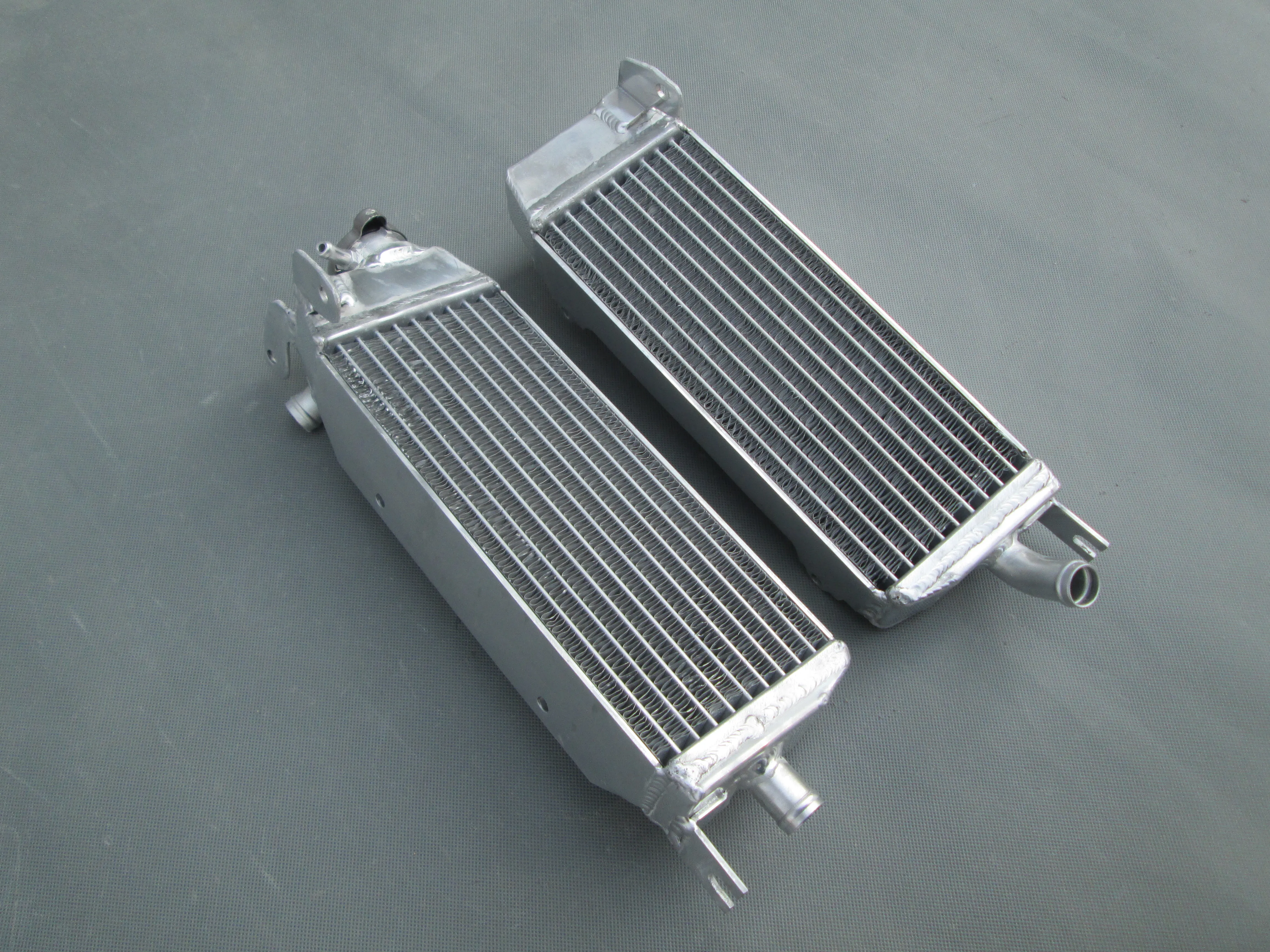 For 1986-1988 Suzuki RM125 RM250 RM 125 250 Aluminum Radiator Cooler Cooling Coolant 1986 1987 1988