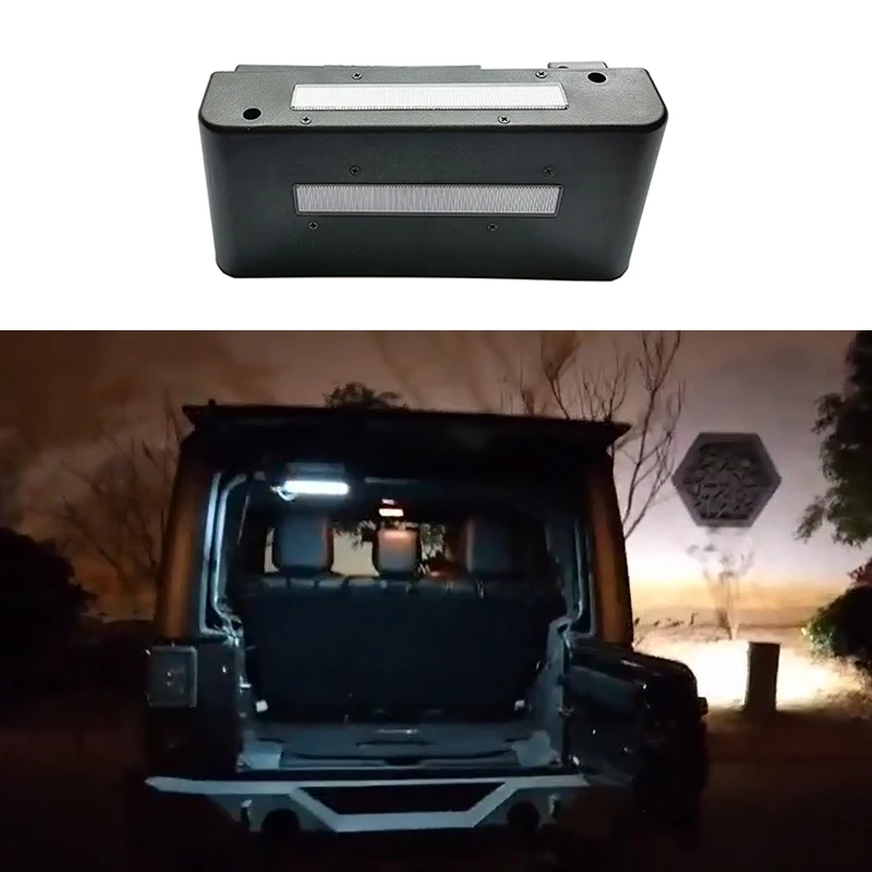 

Rear Window Glass Reading Light Off-road Camping Light Fit For Jeep Wrangler JK 2007 2008 2009 2010 2011 2012 2013 2014-2017