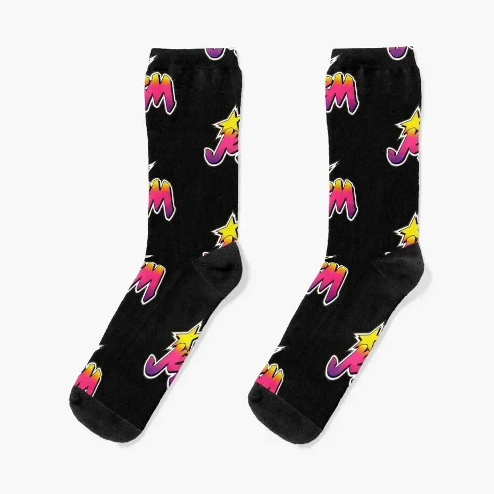 

Jem and The Holograms Socks bright garter Heating sock compression Socks Male Women's