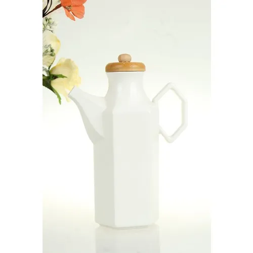 Arow Malaya White Porcelain Oiler 800 ml