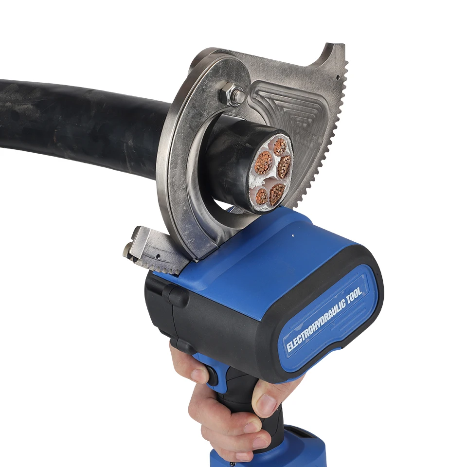 

Power Copper Aluminum Wire Cutters Tool EMS-60 Safety Ratchet Cable Cutter Electric Battery