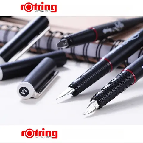 Rotring German Engineering Art Fountain Pen EF/F/M/Broad Nib - Luxury Sketching & Calligraphy Premium Business Gift