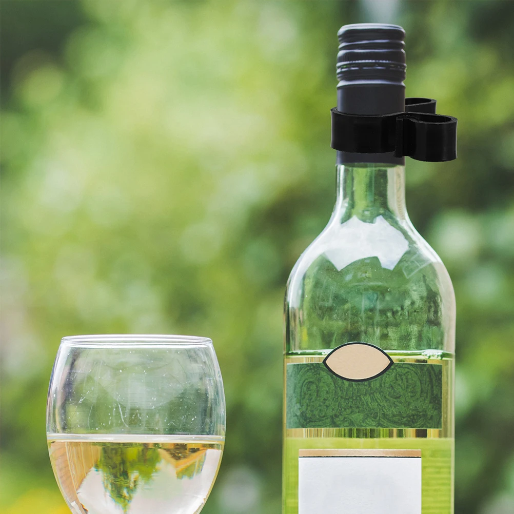 

20pcs Wine Bottle Clip Holder Safety Clips Plastic Child Proof Secure Design Versatile Use Ideal Birthdays