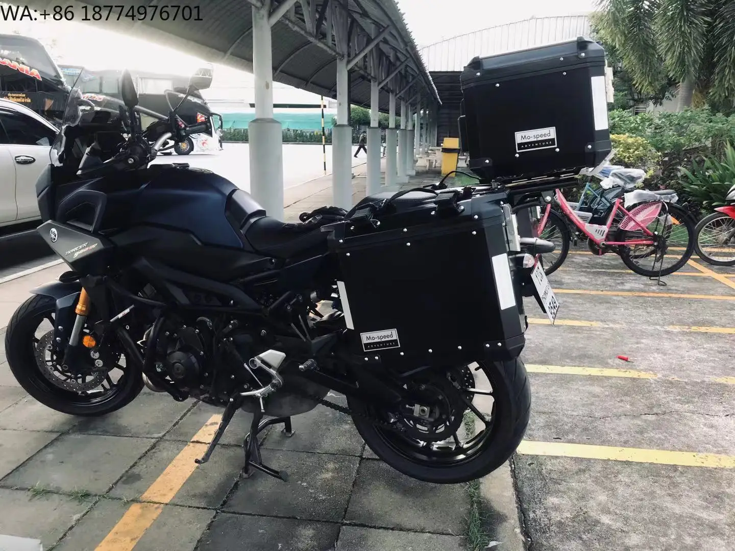 

Wholesale Aluminum Motorcycle Pannier Racks 43l/36l/32l for Yamaha Tracer 700