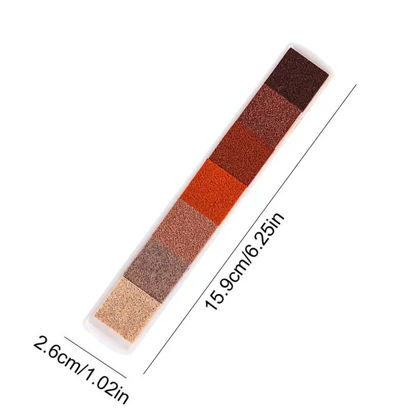 Small Rubber Stamp Ink Pads Washable Multicolor Finger Ink Pad Rainbow Finger Ink Pad Paper For Card Making Scrapbook Letters