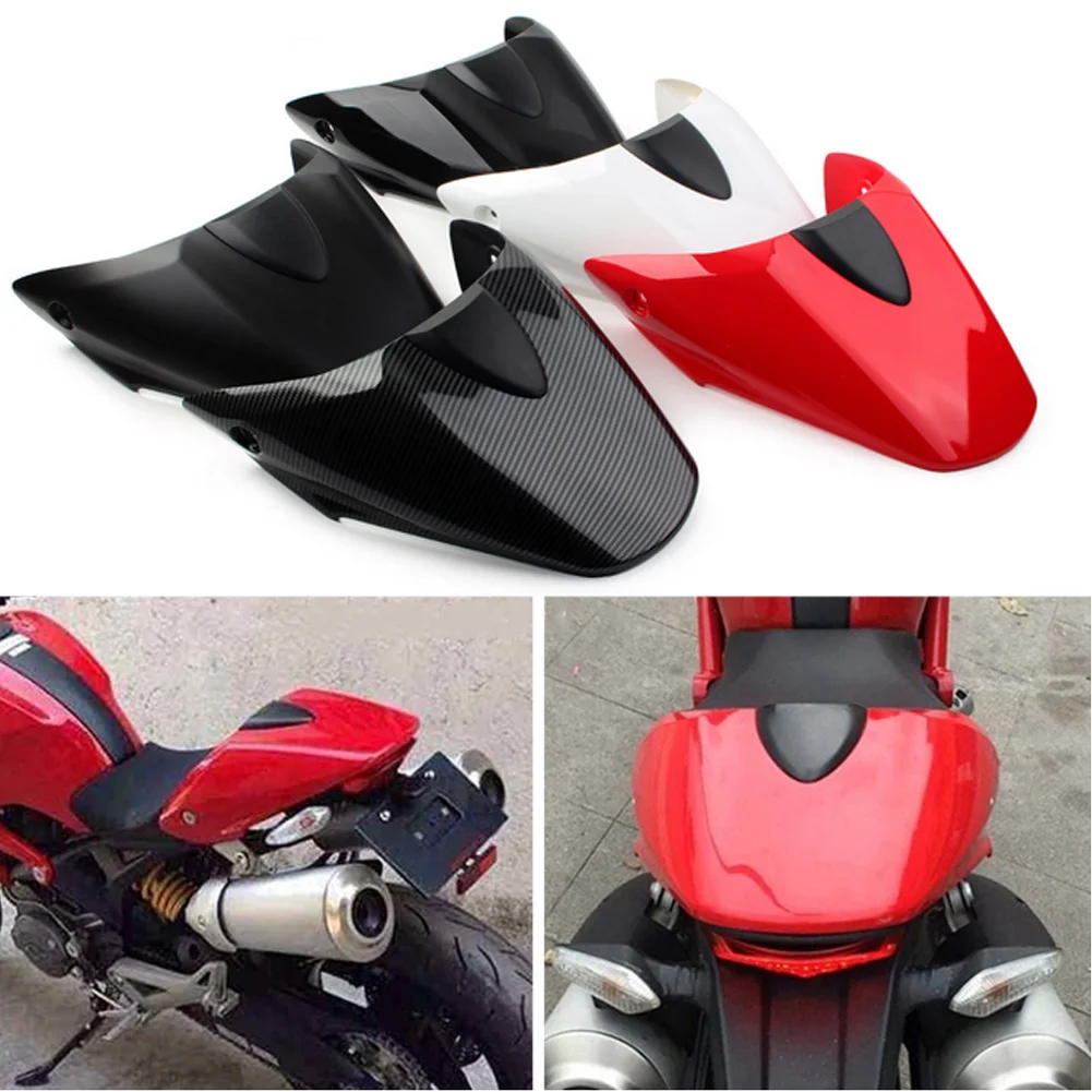 ABS Motorcycle Rear Passenger Pillion Seat Cowl For Ducati Monster 696 Fairing Accessories