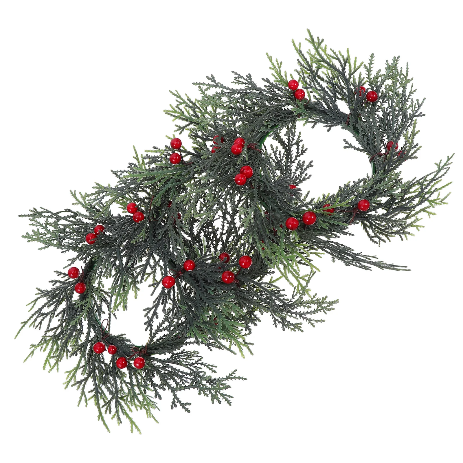 

Christmas Wreath Candelabra 12 Inch Handmade Metal Decorative Holder for Holiday Home Decoration Festive Centerpiece