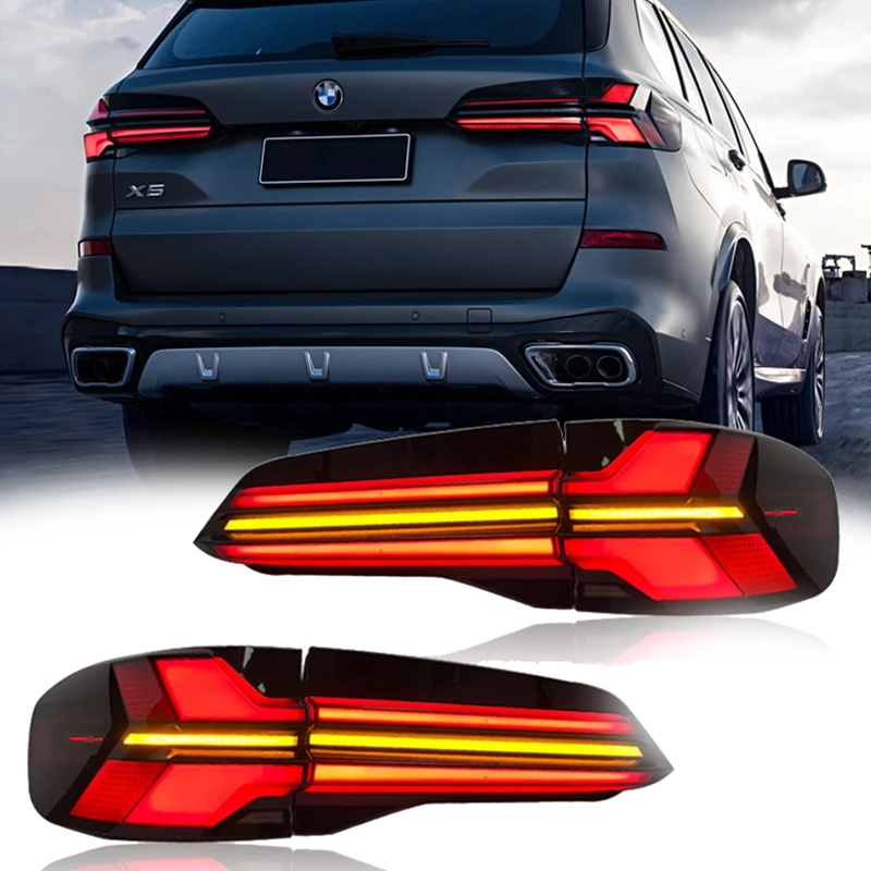 Car Accessories LED Rear Lights For BMW X5 G05 Tail light 2018-2022 DRL Turn Signal Plug Play Brake Lamps Assembly