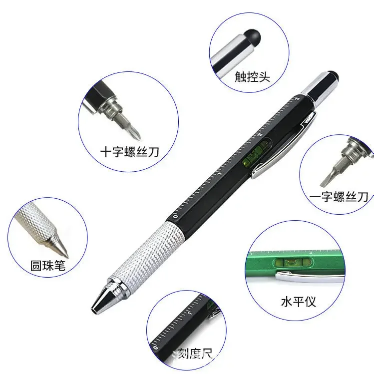 100PCS Create a Pen repair tool to adjust the watch with two heads and two ends, two in one and six in one, and use a manual 6-s