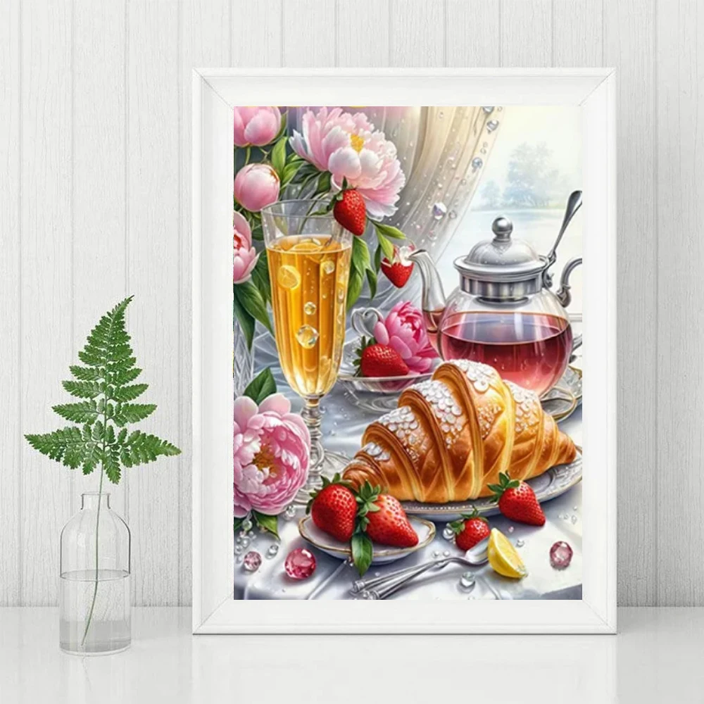 5D Diamond Art Painting Bouque - Resin Art With Rose review and price