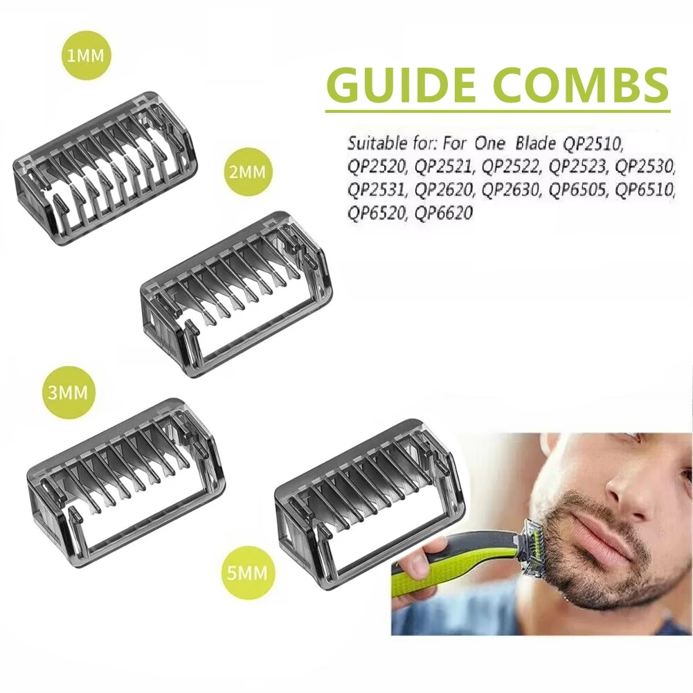 

Replacement 1/2/3/5mm Guide Comb For Philips OneBlade One Blade Shaver QP2520 QP2530 QP2620 Trimmer Clipper QP2510 QP2531