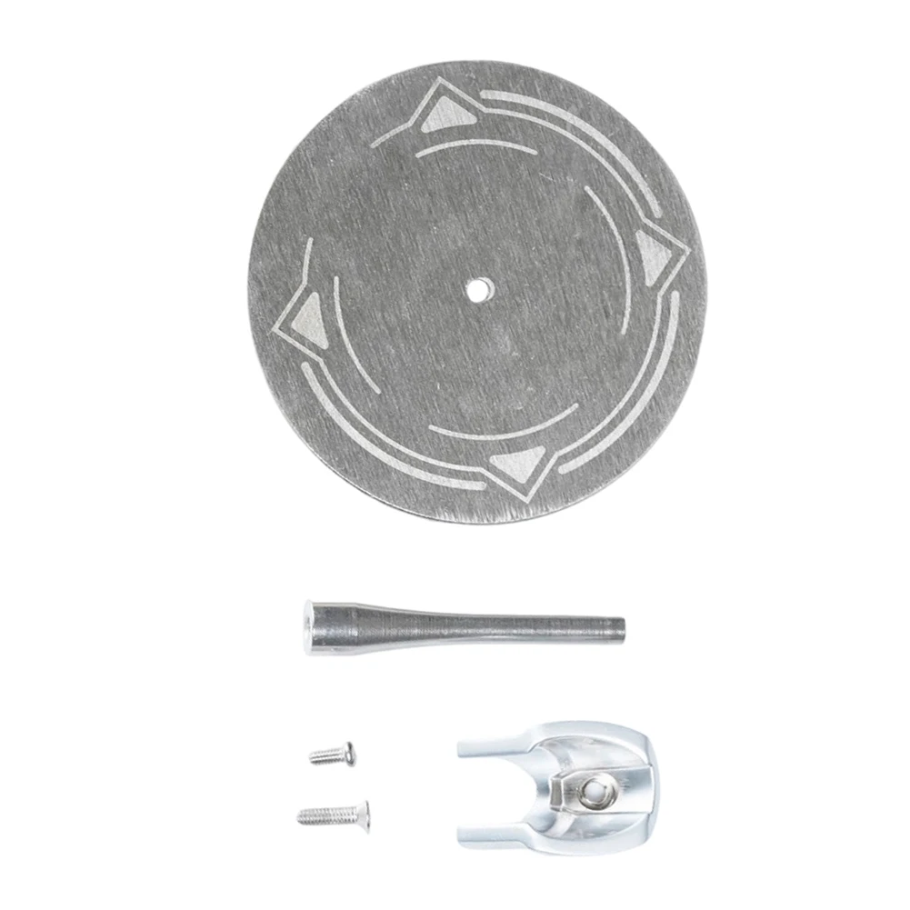 Portable Soldering Iron Stand for TS101 TS100 SA80 304 Stainless Steel Base 6.5cm Diameter 6cm Height Non-Slip Pads