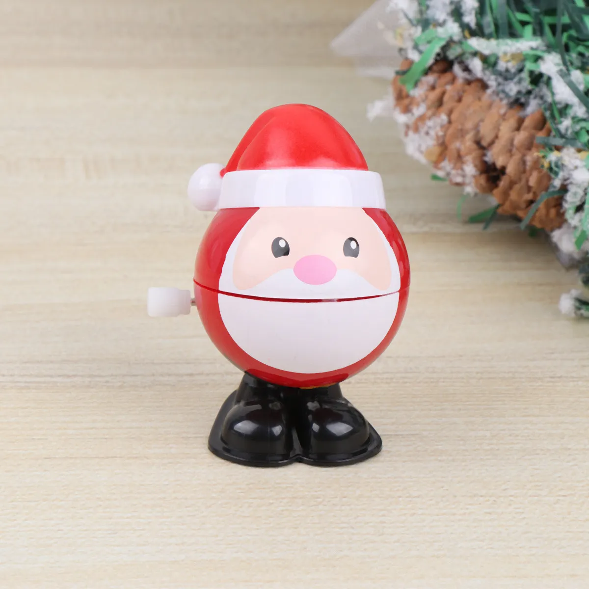 

2Pcs Jumping Santa Claus Christmas Wind-Up Clockwork Props Party Favors Decorations Kid Gifts Random Assorted Patterns
