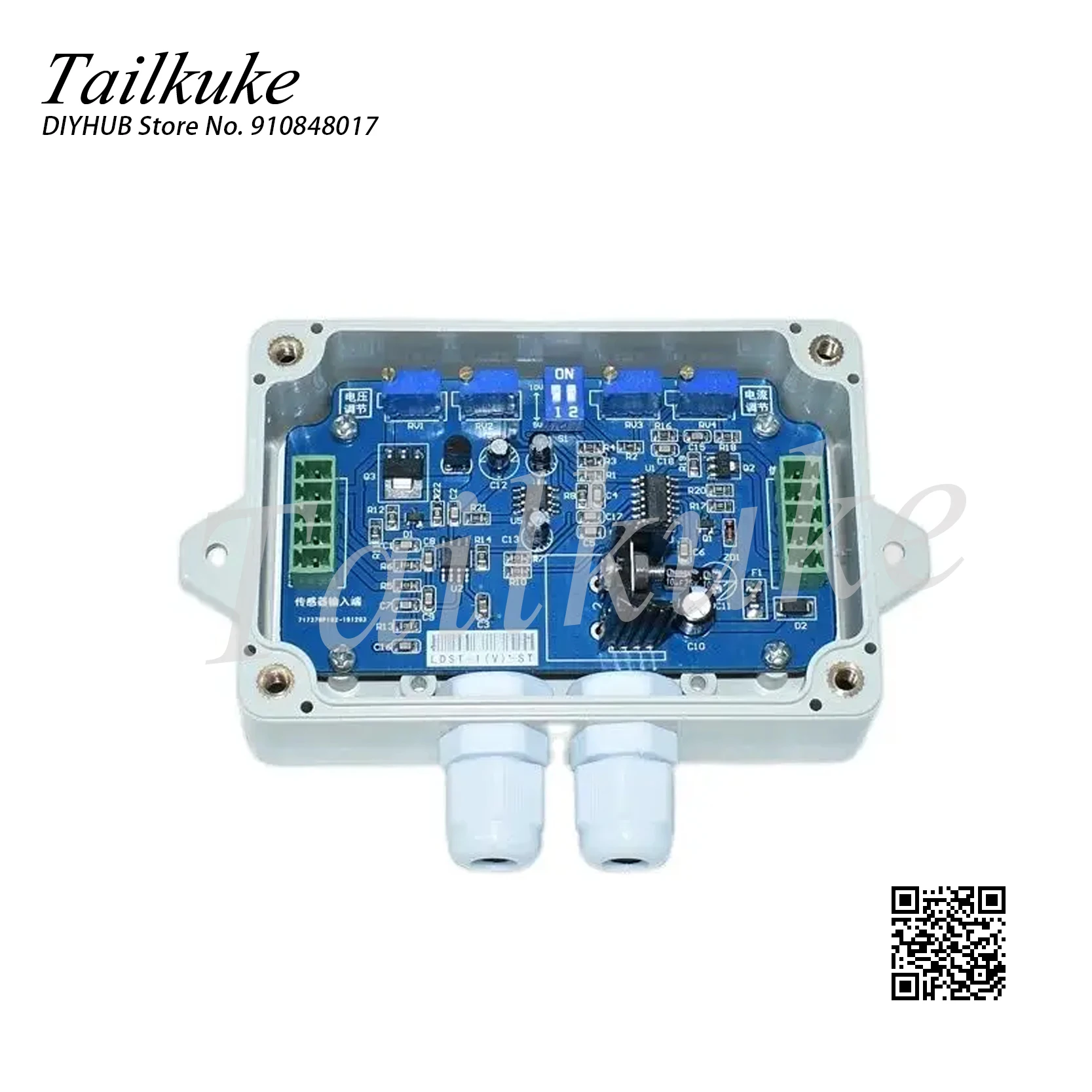 

Weighing Tension Sensor Weight Transmitter 0-10V/4-20mA Analog Weighing Transmitter