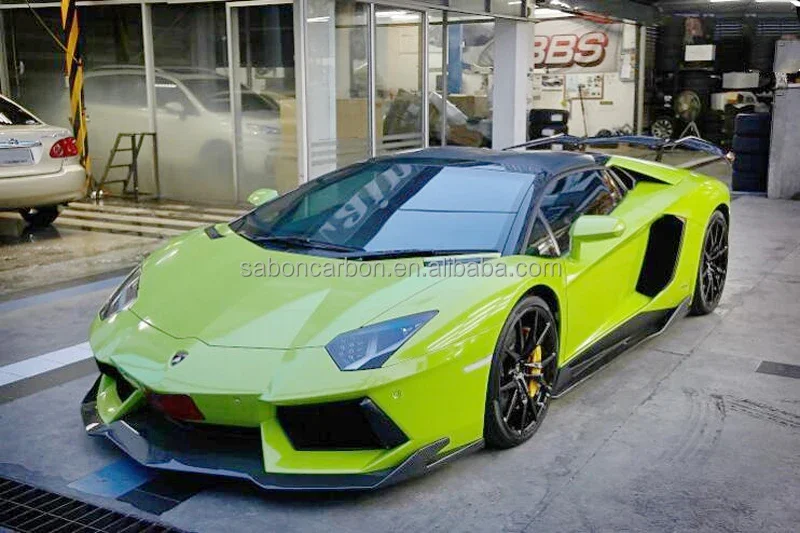 

LP700 Боковые юбки RZ Style Удлинители боковых юбок из углеродного волокна для Lamborghini Aventador