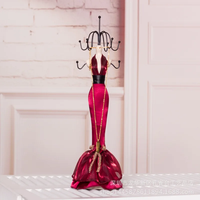 Creative High-heel Shoes Jewelry Holder Stand Rack Display Brooch Pin Organizer