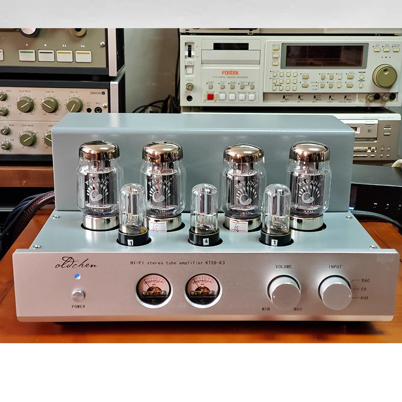 Oldchen KT88-K3 真空管アンプ 本体 Oldchen K3 KT88 Tube Amp 45W x2 Class A HIFI