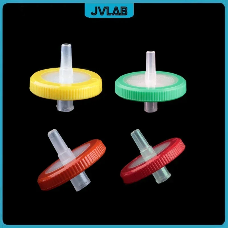 Syringe Filter Diameter 25mm Pore Size 0.22 0.45 1.2 3 5 10um Microporous Needle Filtration MCE Nylon PTFE 10 Pieces