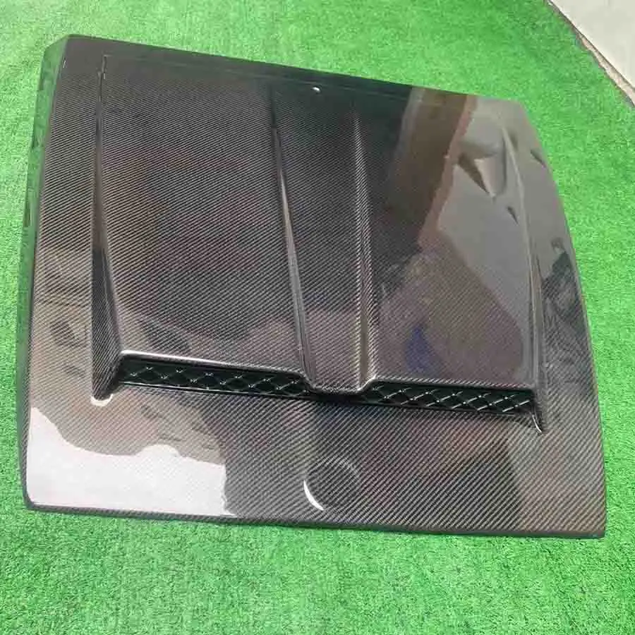 For Mercedes Benz G Class W464 W463 G500 G550 G63 Carbon Fiber Hood Engine Cover Hood Car Headliner Hood Cover body kit