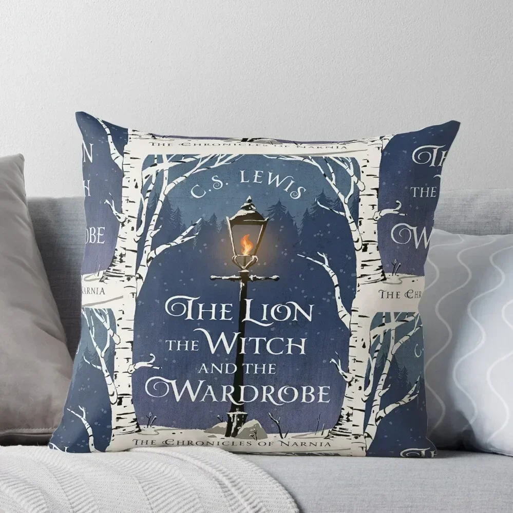 The Lion the Witch and the Wardrobe Lampost Throw Pillow Custom Cushion Photo Pillowcases pillow