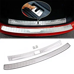 Car Rear Boot Trunk Inner & Outer Bumper Protector Guard Sill Plate Cover For VW Volkswagen Tiguan/Tiguan II Allspace 2016-2023