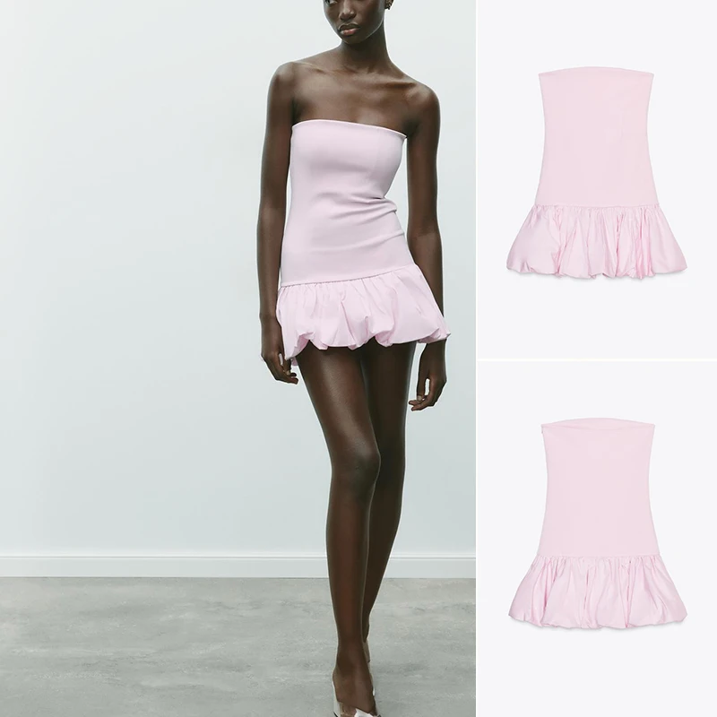 春夏新作 レディース パーバースデー バルーン スベル ハイウエスト オルト ドル カジュアル スレ ラウンド ネ カラー