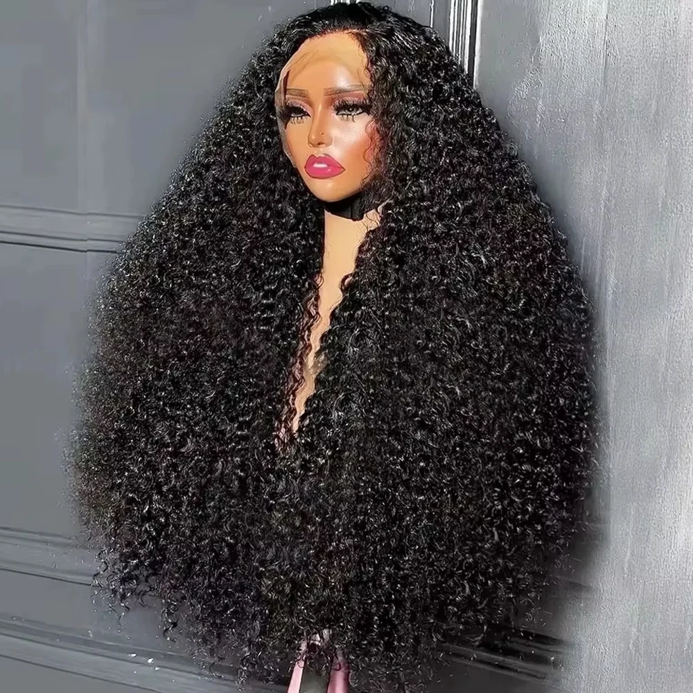 40 Zoll Deep Wave Frontal Perücke Transparent 13x4 13x6 HD Lace Frontal Echthaarperücken Lockige Echthaar Lace Frontal Perücken für Frauen