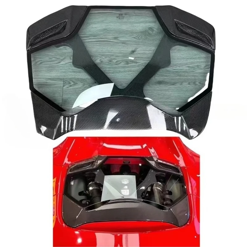 

Кабриолетная версия ForFerrari 488 имеют модернизированную прозрачную заднюю крышку в стиле углеродного волокна.