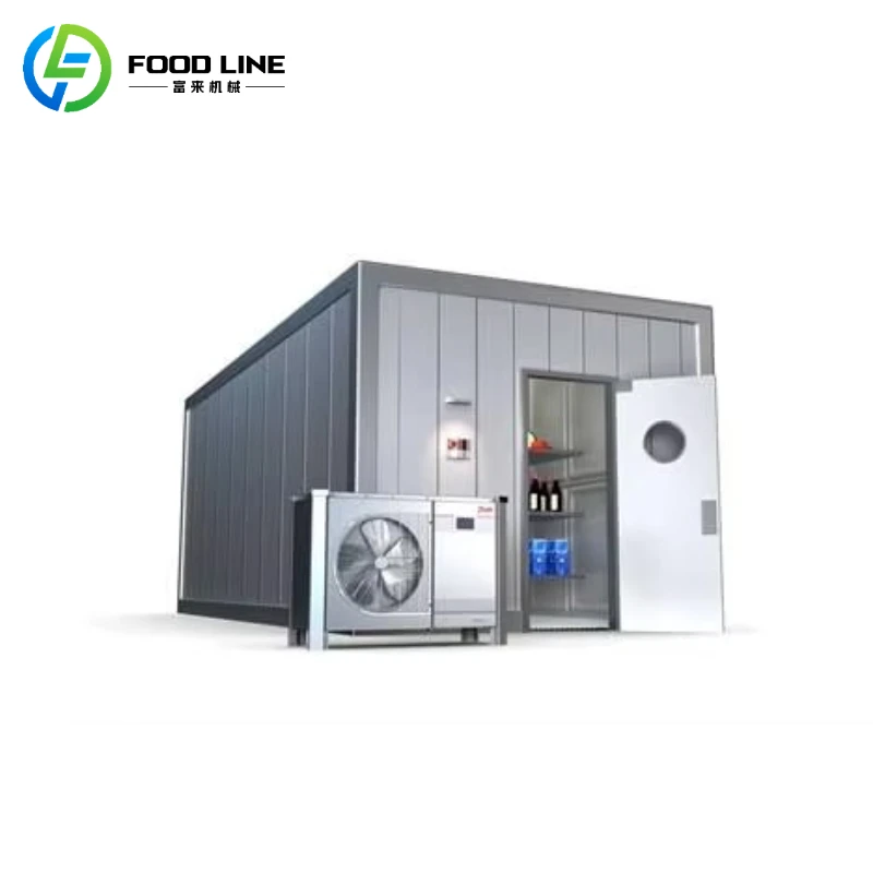 Customized Large Scale Cold Storage Room Industrial Walk In Freezer High Capacity Cooling System For Warehouse Logistics Center