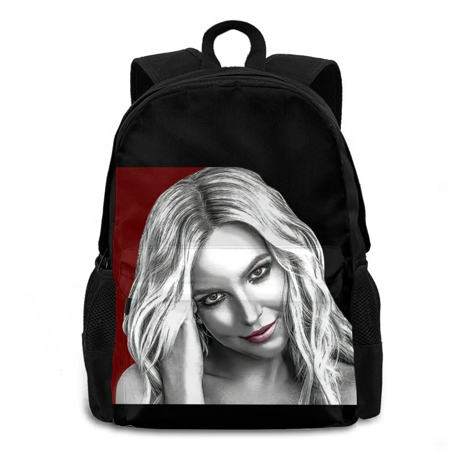 Britney Spears Backpacks Stylish Polyester Running Backpack Woman Lightweight Bags