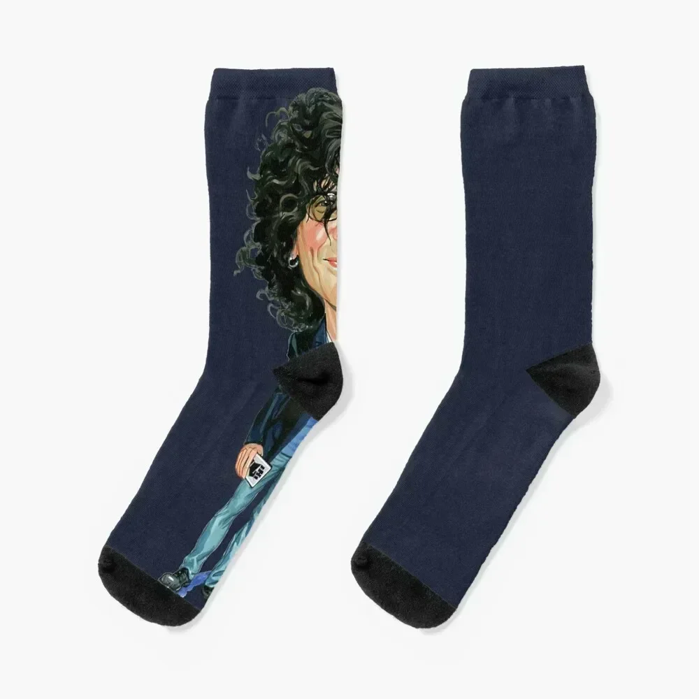 

T Shirts Howard Stern Art Black Socks Antiskid soccer Thermal man winter gym summer Socks For Girls Men's